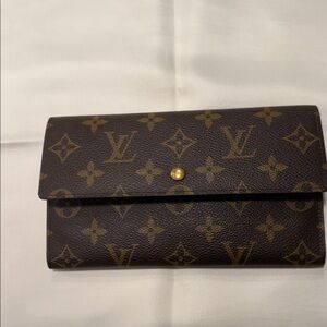 Louis Vuitton Dark Brown Monogram Clutch